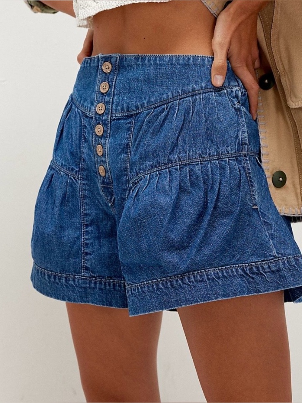 New Free People Denim Shorts - Size Small